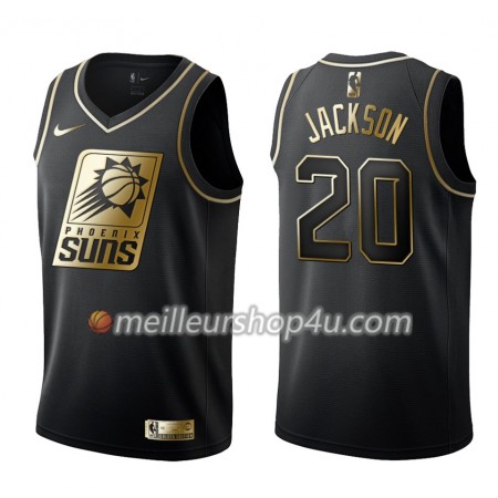 Maillot Basket Homme Phoenix Suns Josh Jackson 20 Nike Noir Gold Edition Swingman